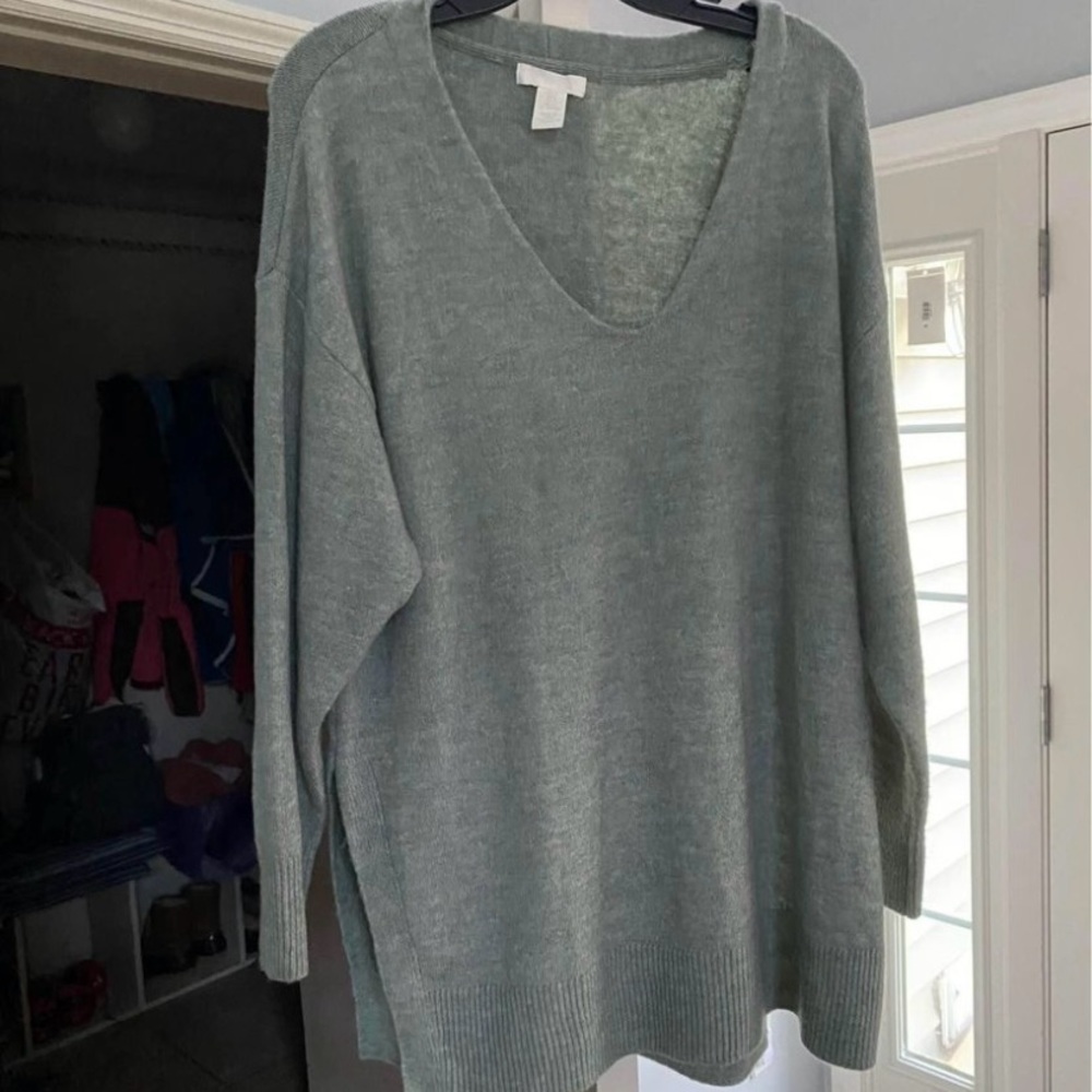 mint green small sweater size small